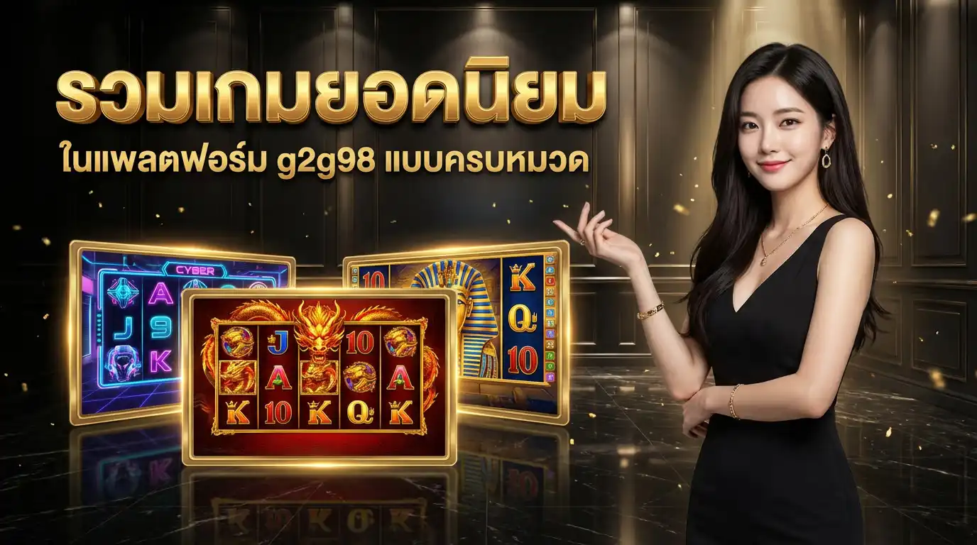 รวมเกมยอดนิยมในแพลตฟอร์ม g2g98 แบบครบหมวด