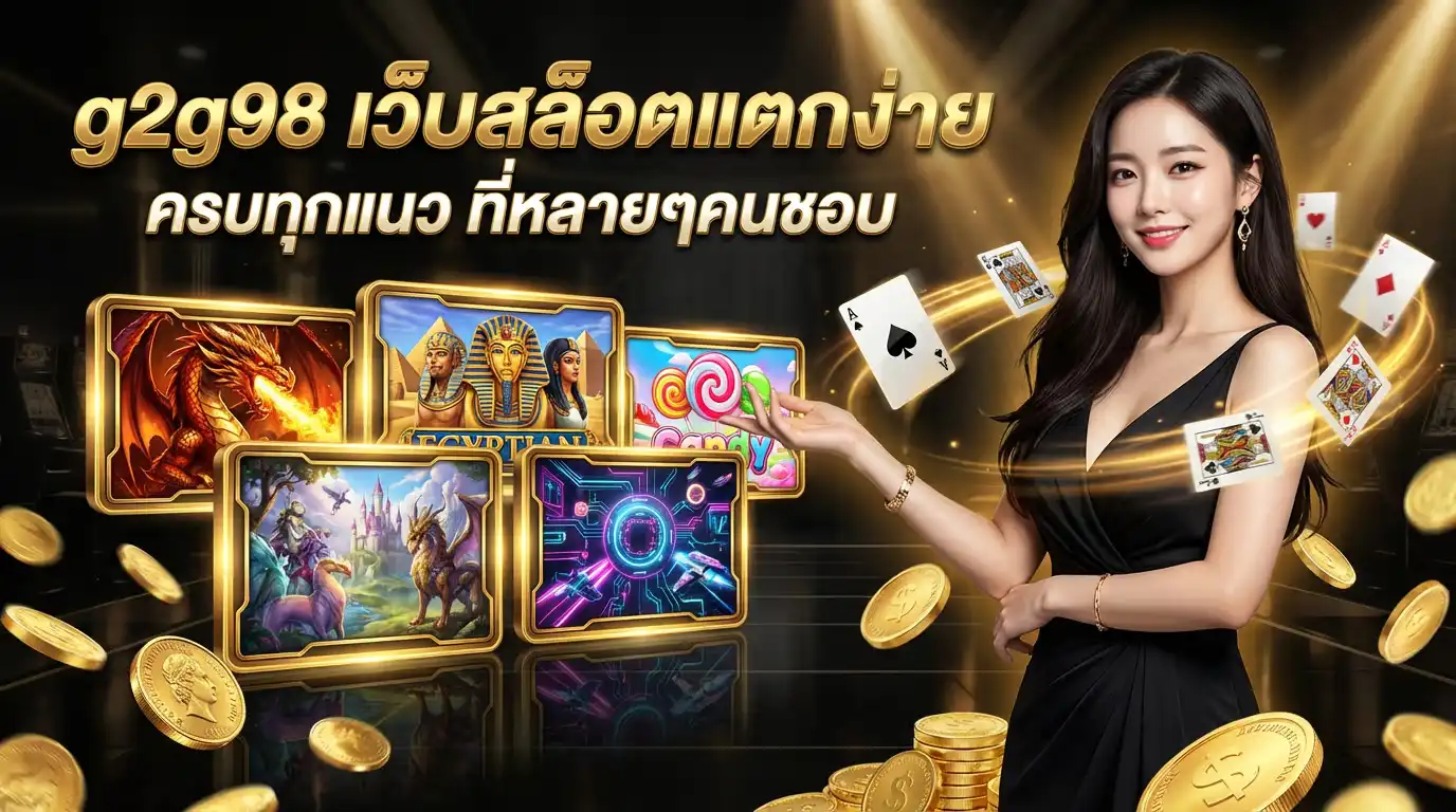 g2g98 เว็บสล็อตแตกง่าย ครบทุกแนว ที่หลายๆคนชอบ